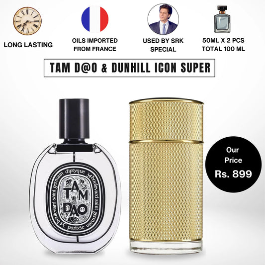 SRK Special Combo | Diptyque Tam Dao & Dunhill Icon Combo